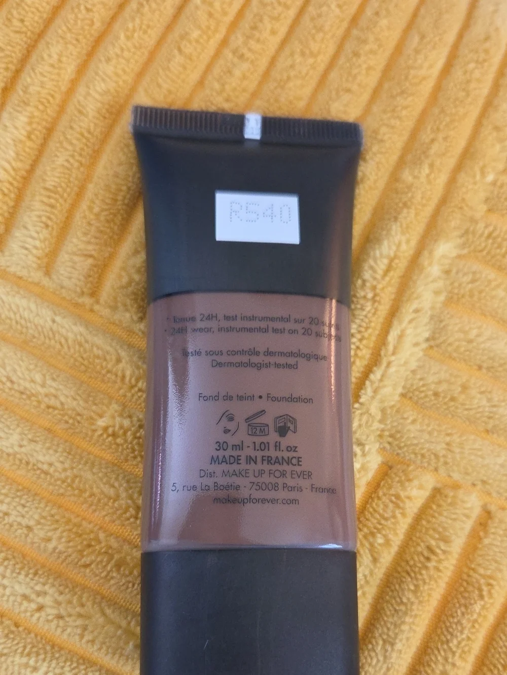 Make Up For Ever Matte Velvet Skin Liquid Full Coverage Foundation - 24H New